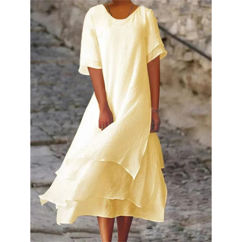 Women Maxi Dress | Full Length Loose Fit Silhouette Design