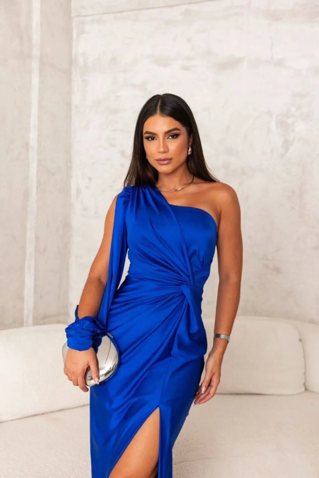 Women Maxi Dress | Ankle Length Silhouette Design Outline