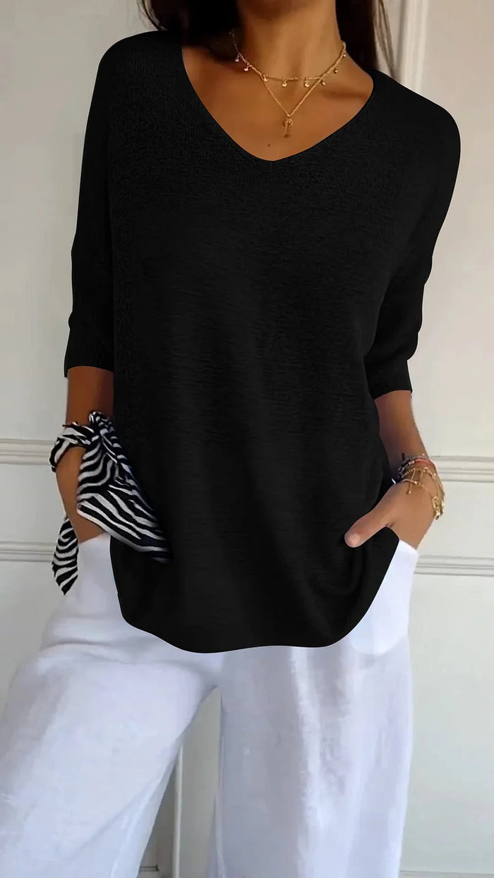 Women Top | V-Neck Relaxed Fit