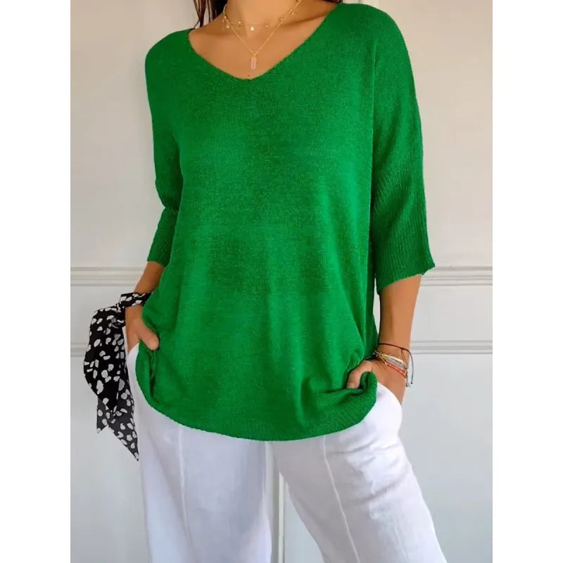Women Top | V-Neck Relaxed Fit