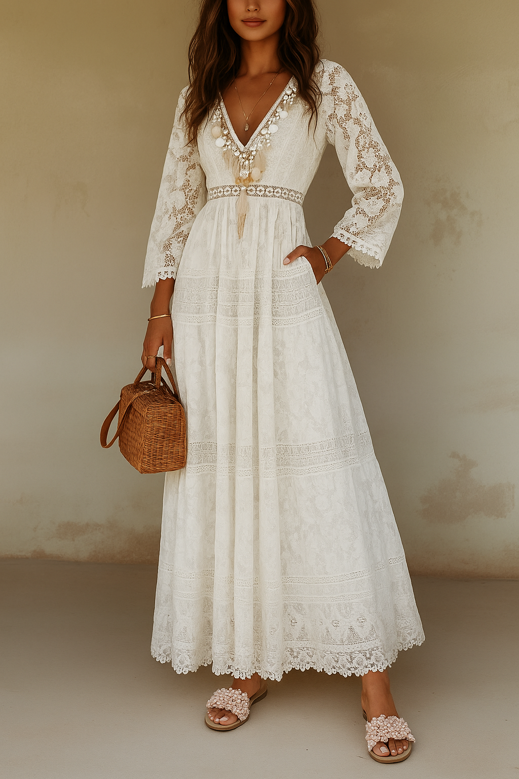 Women Maxi Dress | Floral Print Maxi Length