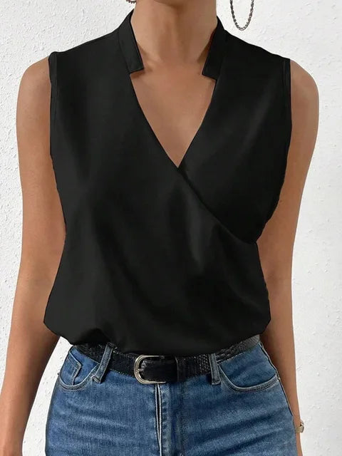 Women Summer Top | V-Neck Design