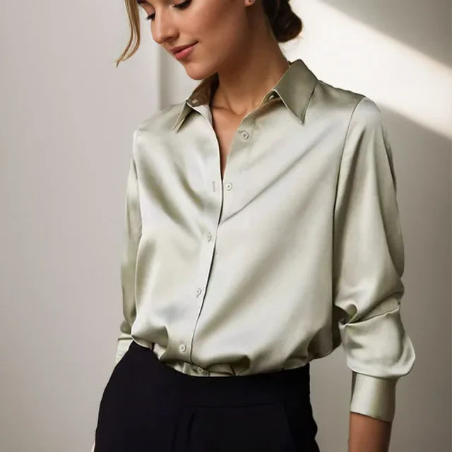 Women Blouse | Long Sleeve Relaxed Fit