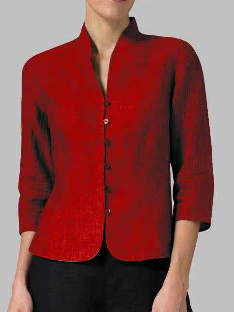 Women Long Sleeve Blouse | Relaxed Fit