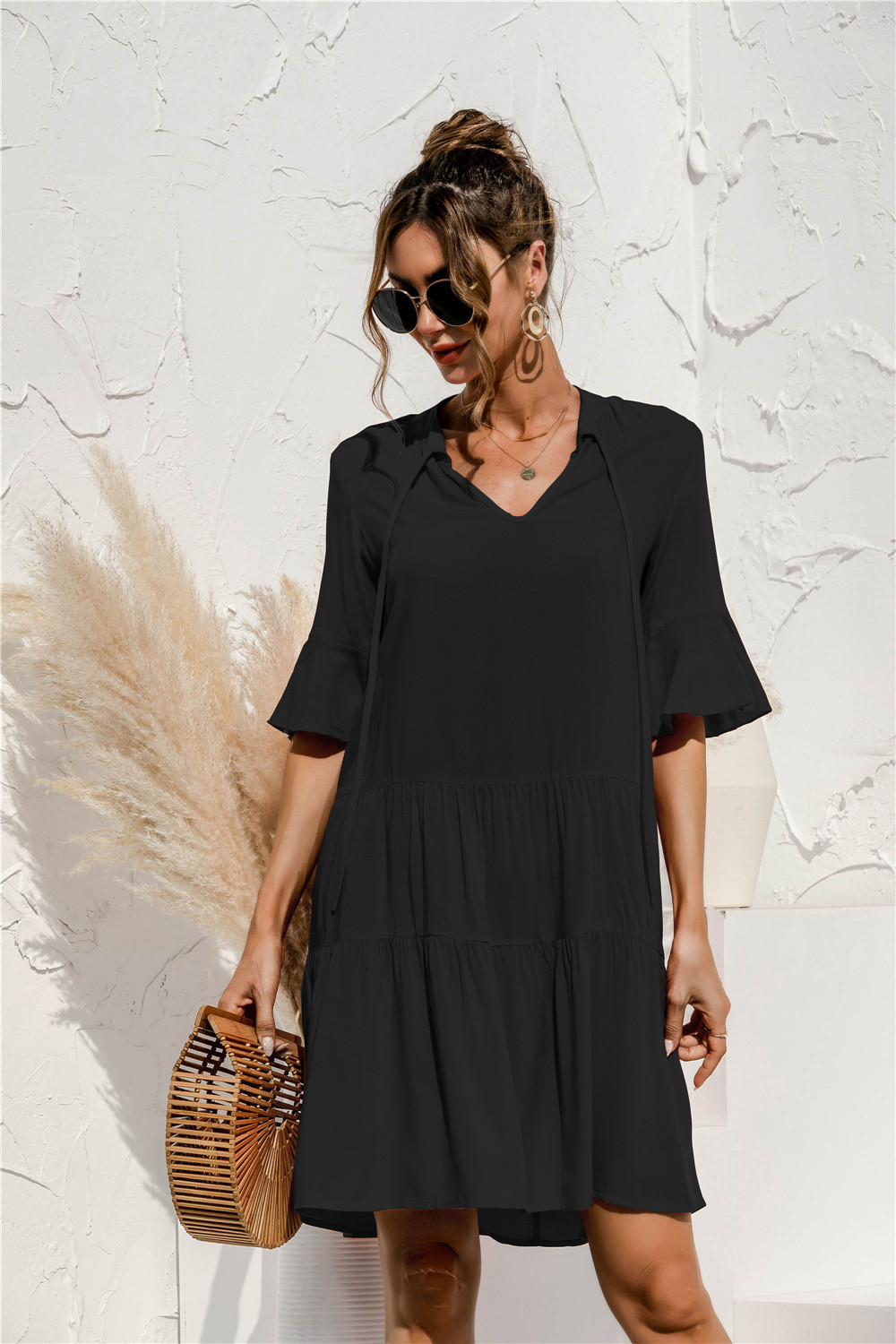 Women Dress | Low Waisted Mini Length Design
