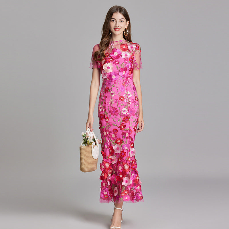 Women Dress | Sleeveless Maxi Length Full Coverage Garment Cut