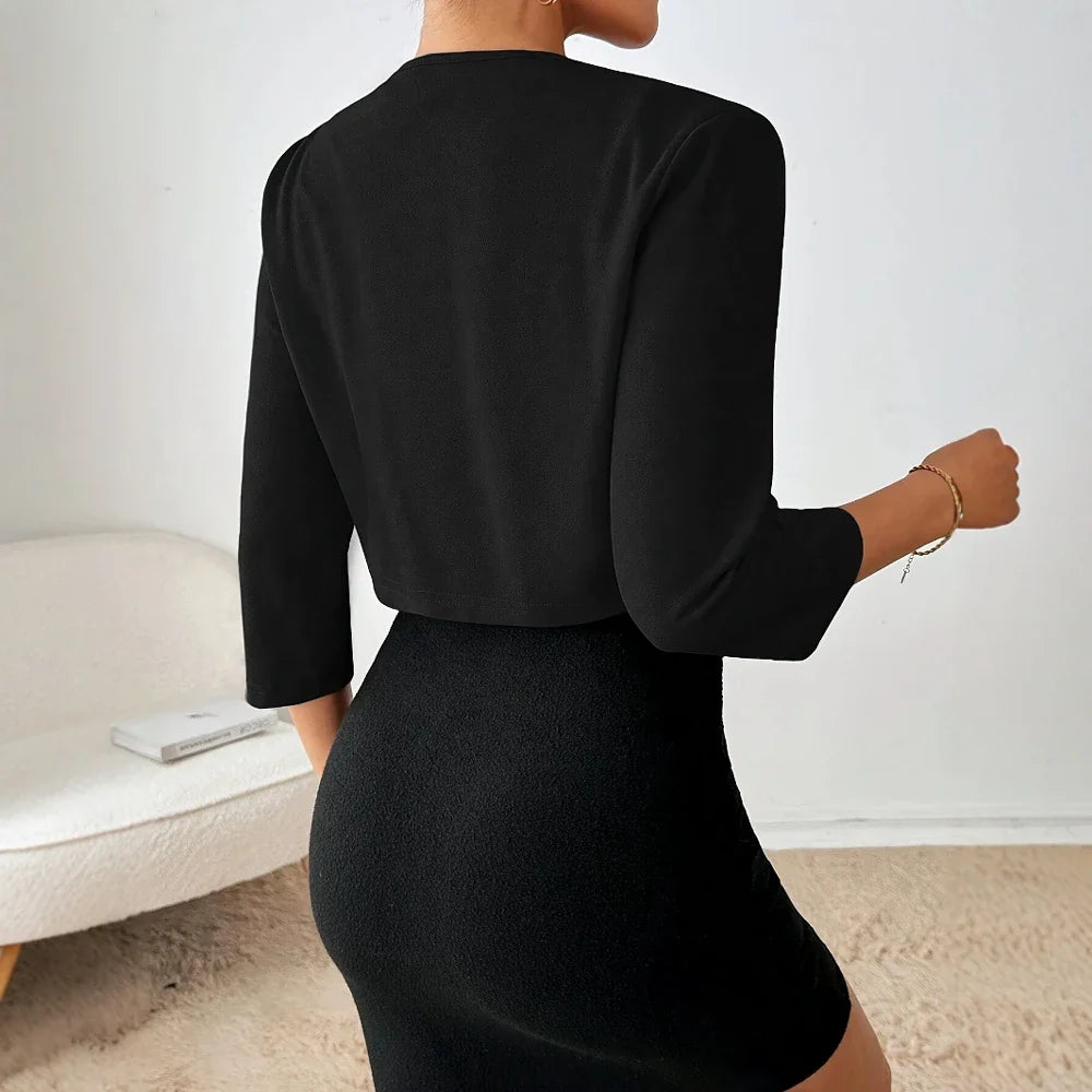 Women Blazer | Open Front Short Length