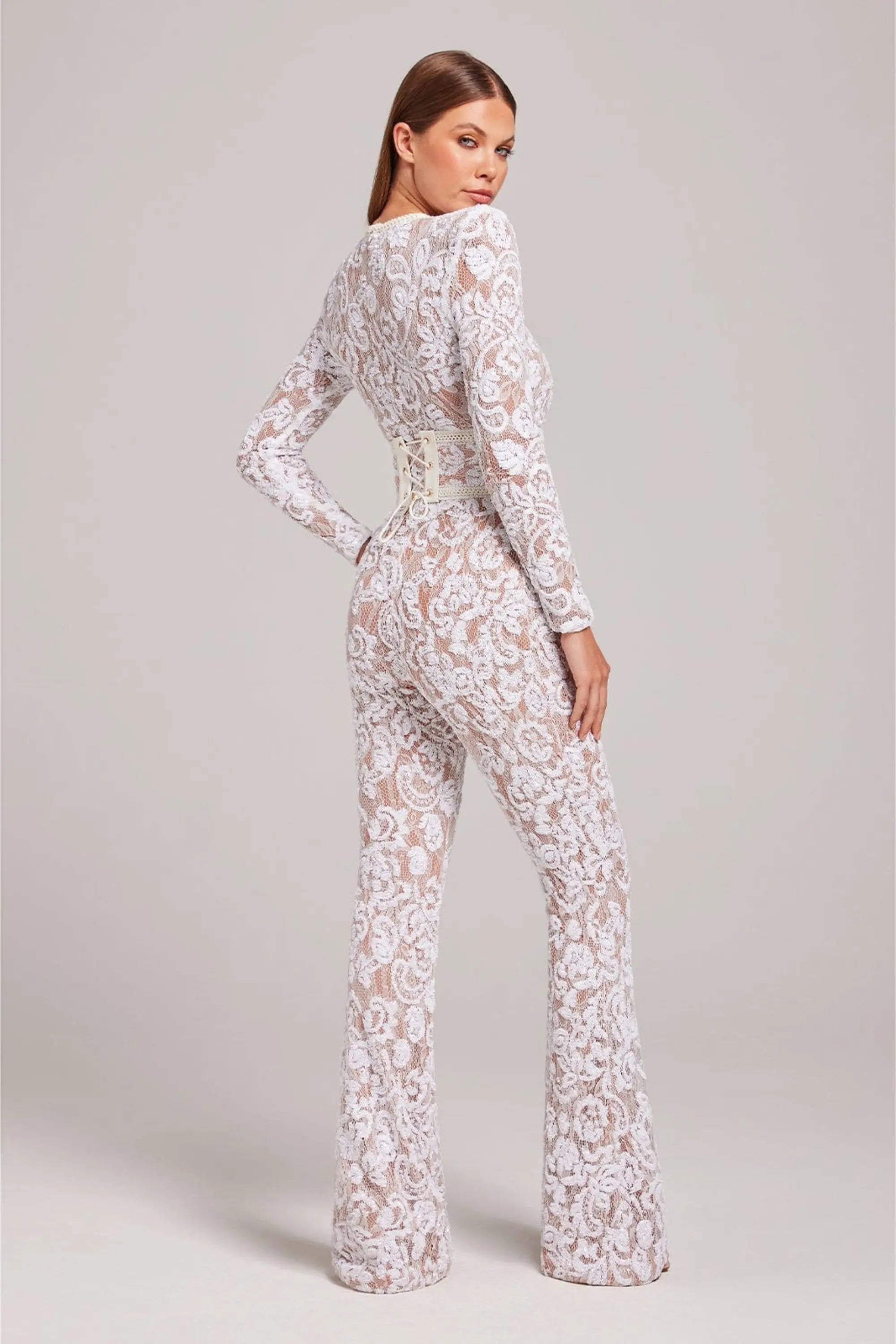 Women Bodysuit | Stretch Fit Design With Round Neckline Top