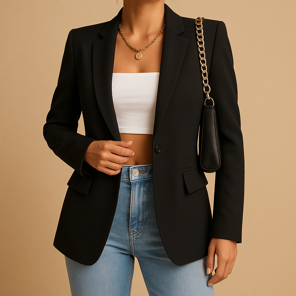 Women Blazer | Fitted Silhouette And Tailored Design