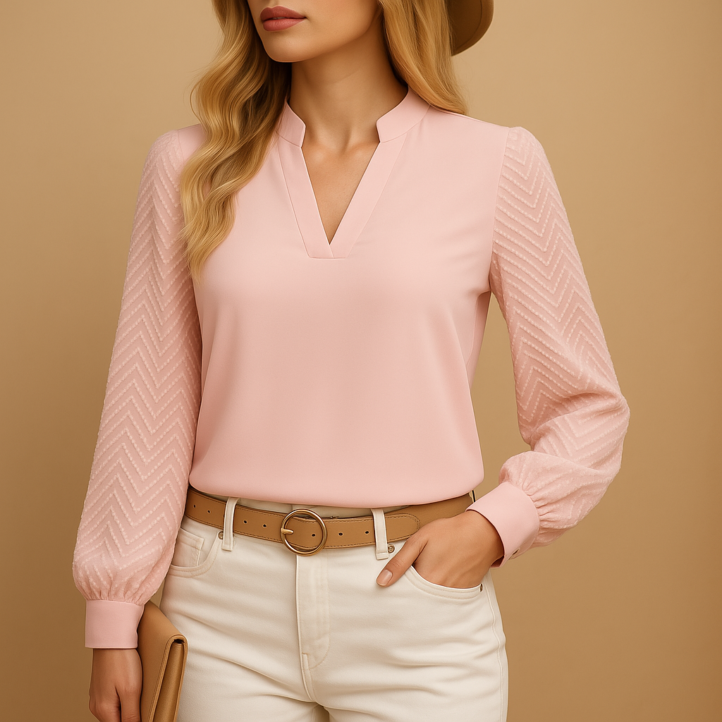 Women V-Neck Top | Casual Use Design Wear