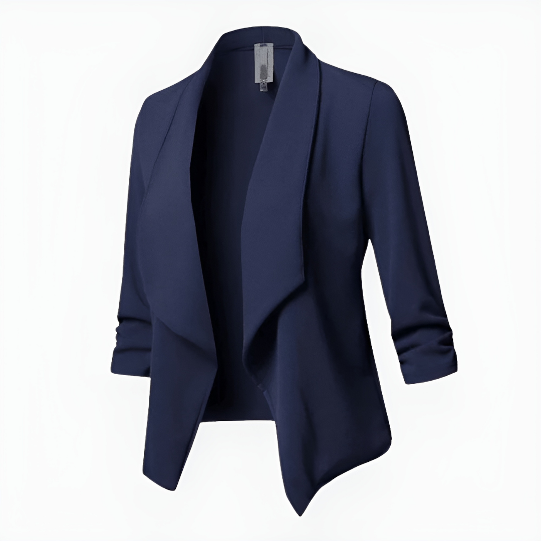 Women Blazer | Long Sleeve Slim Cut Silhouette Design Detail