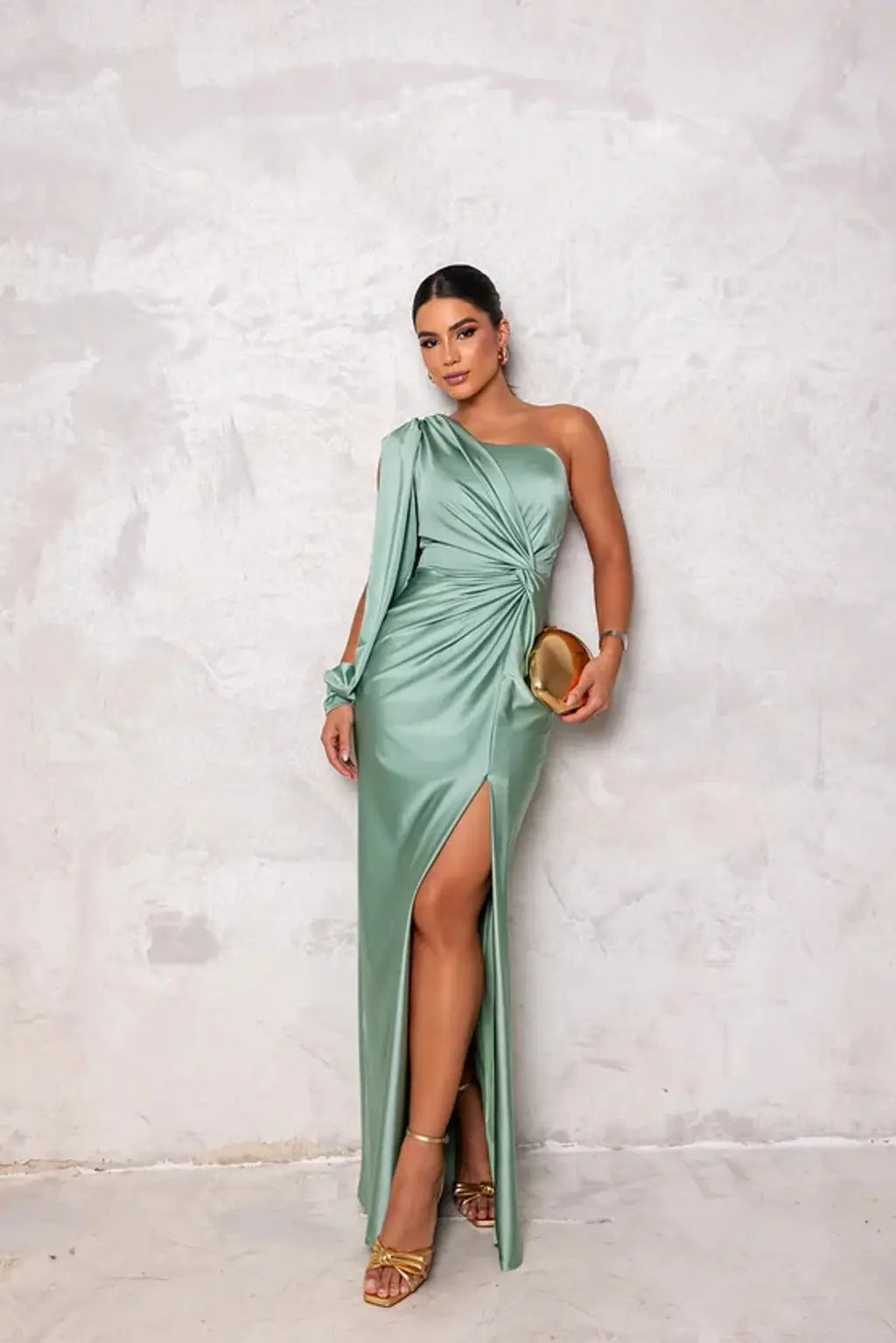Women Maxi Dress | Ankle Length Silhouette Design Outline