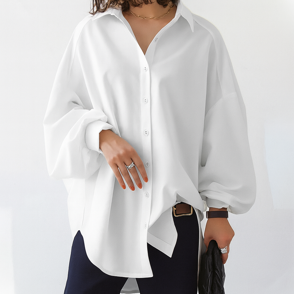 Women Blouse | Oversized Fit Loose Silhouette