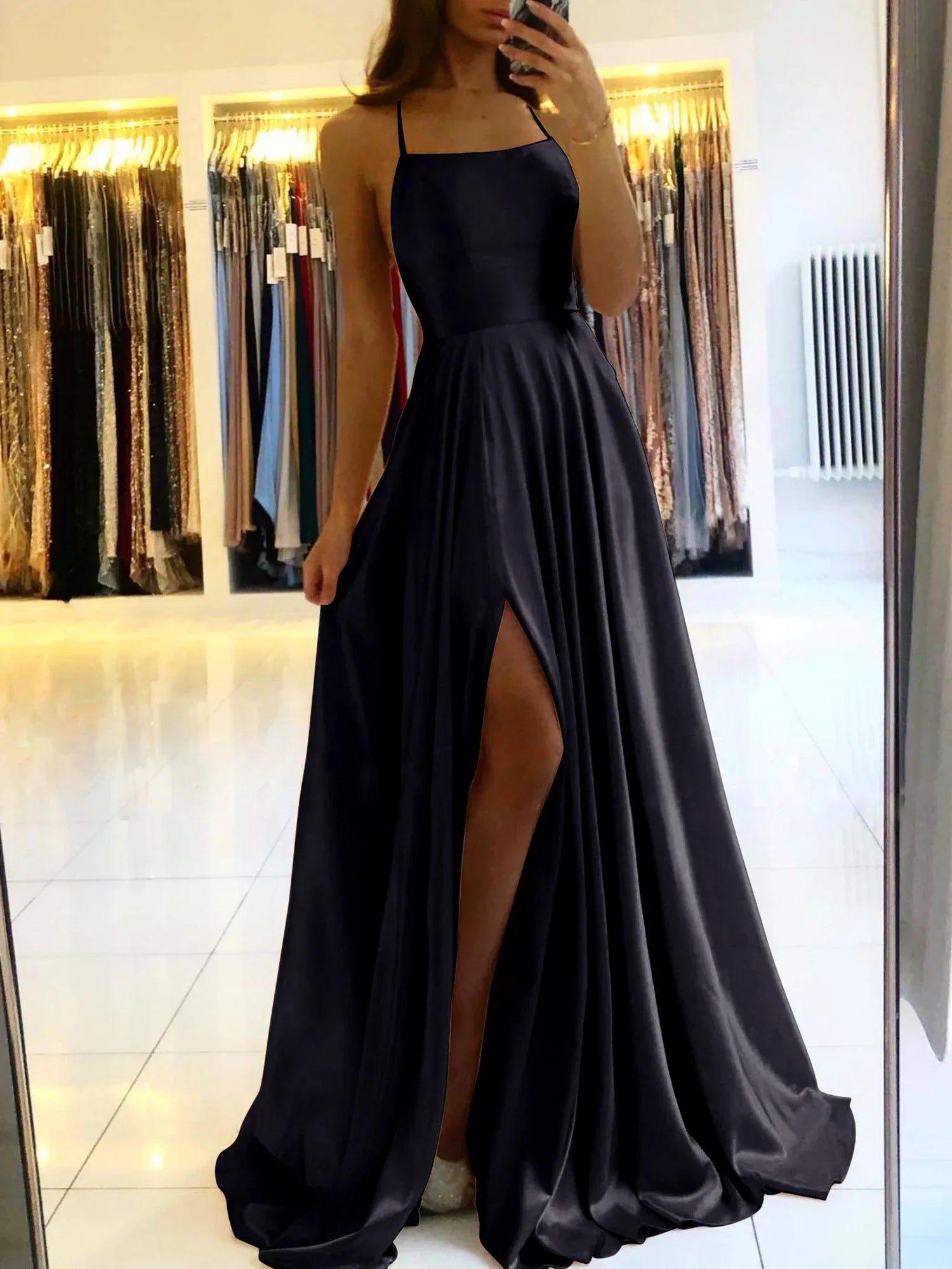 Women Ball Gown | Maxi Length With High Slit
