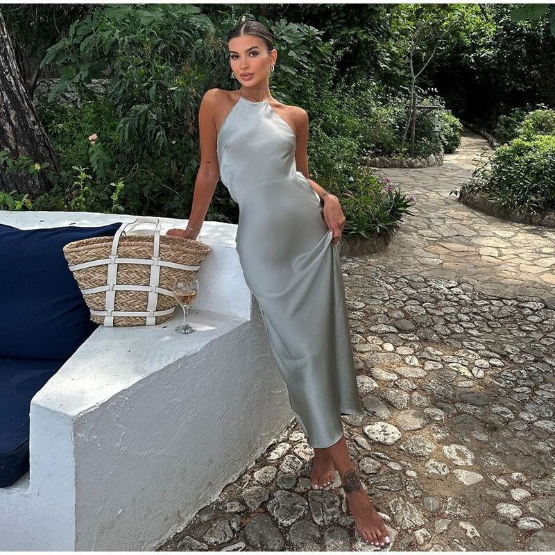 Women Maxi Dress | Sleeveless Wrap Design