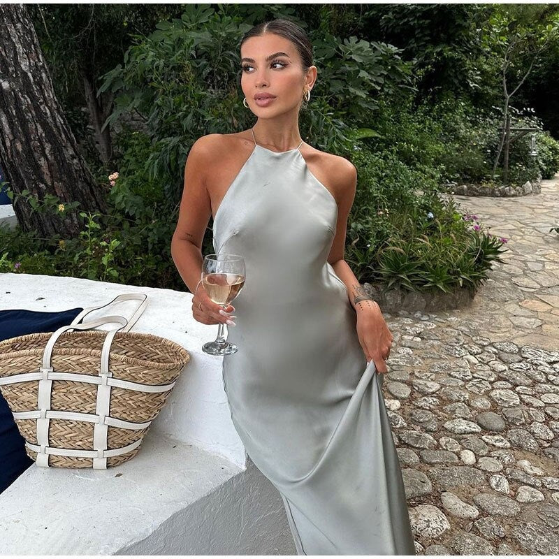 Women Maxi Dress | Sleeveless Wrap Design