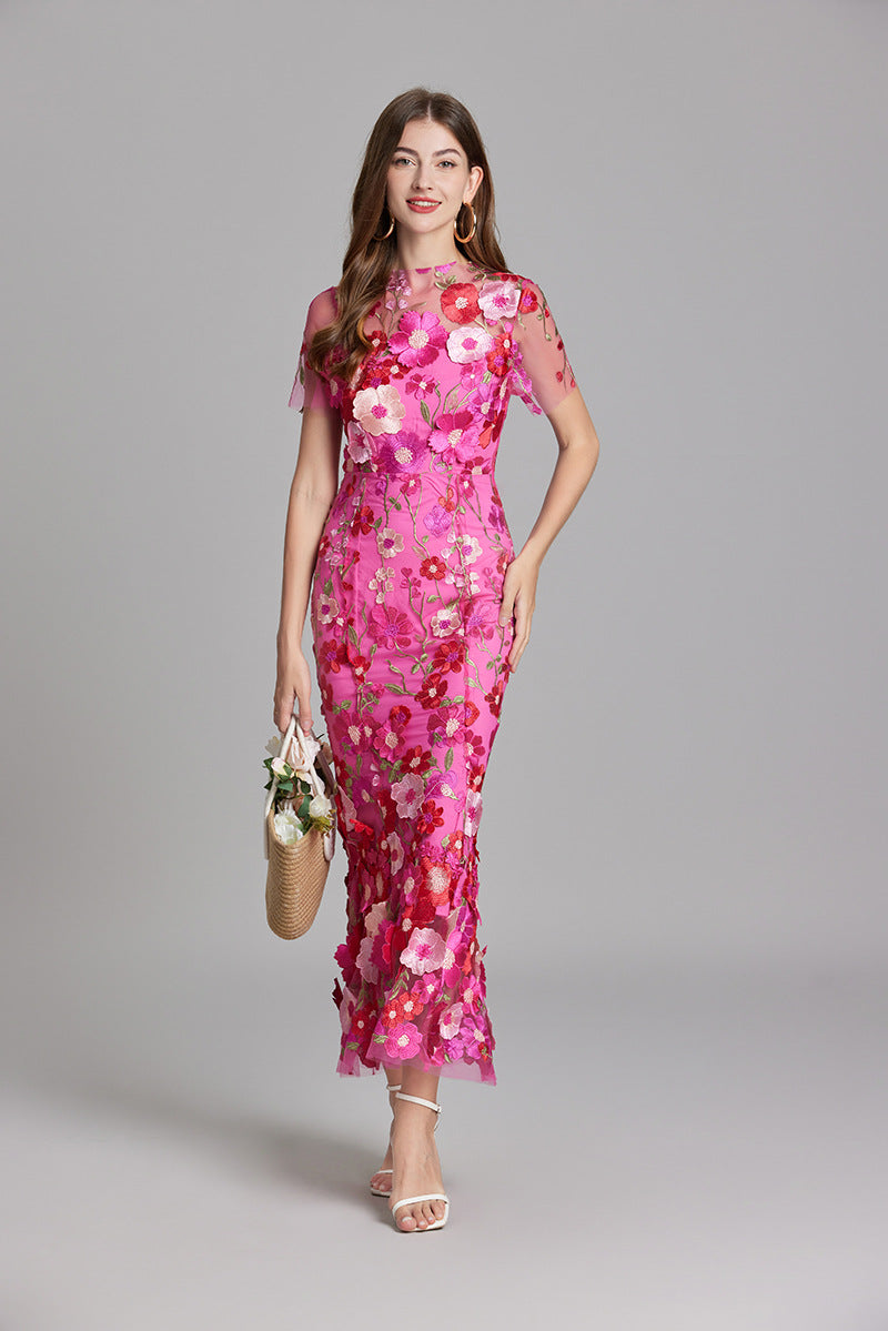 Women Dress | Sleeveless Maxi Length Full Coverage Garment Cut
