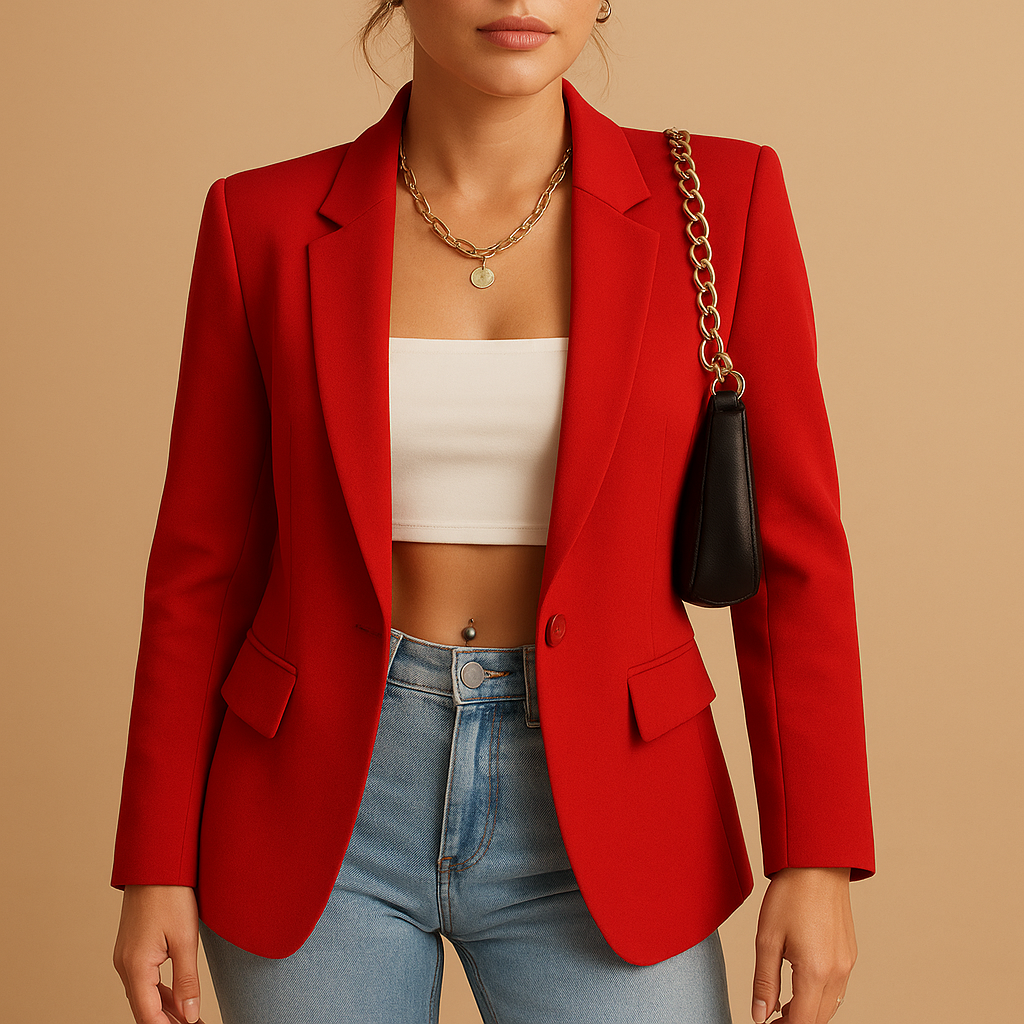 Women Blazer | Fitted Silhouette And Tailored Design