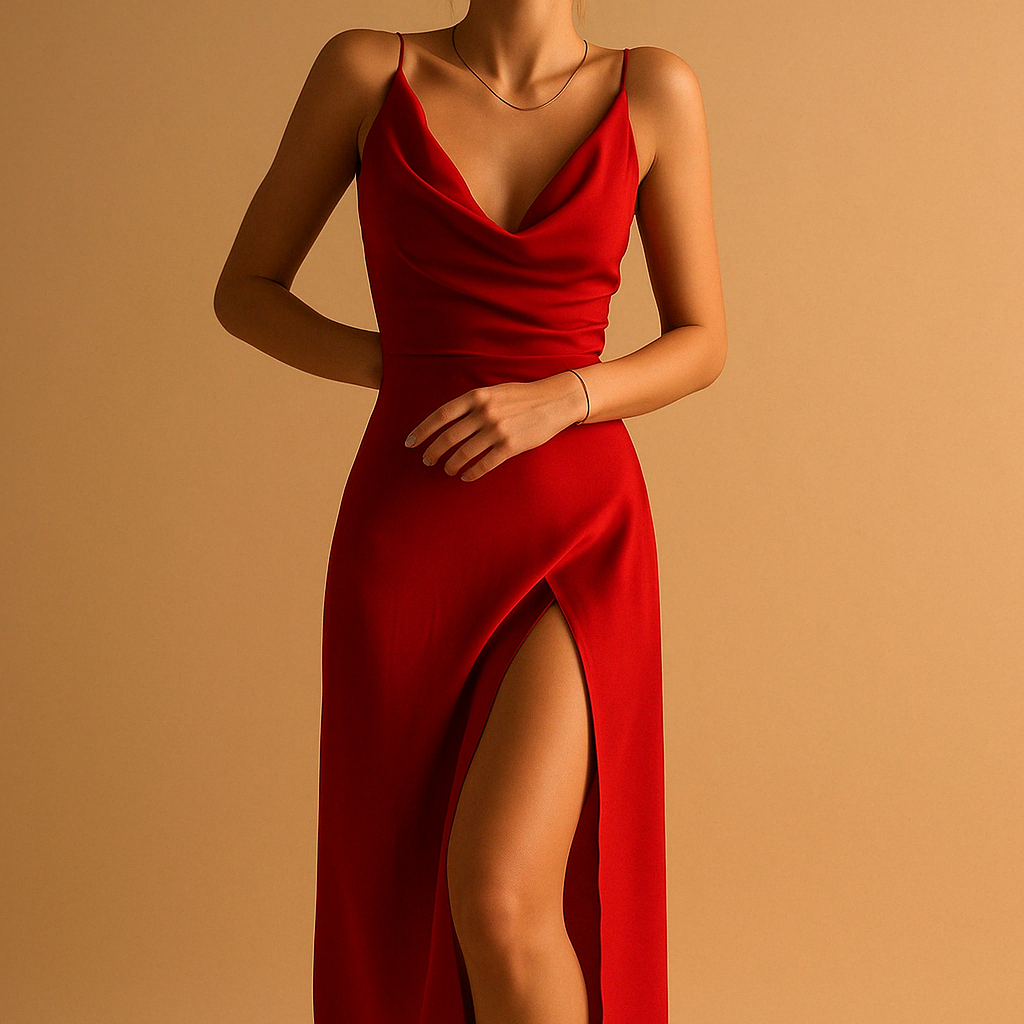 Women Maxi Dress | Ankle Length V-Neck Design