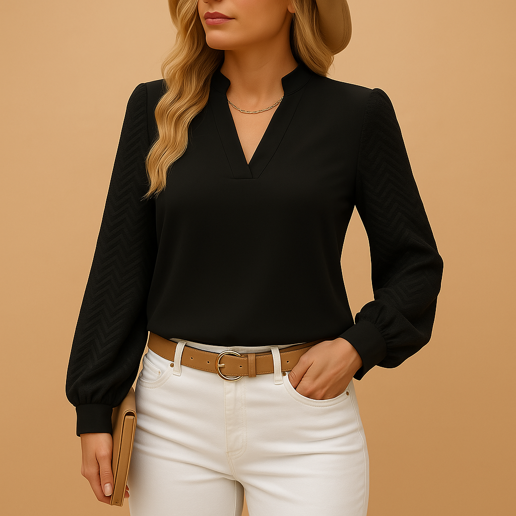 Women V-Neck Top | Casual Use Design Wear