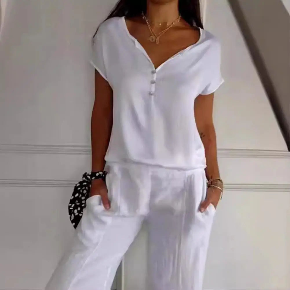 Women Summer Top | V-Neck Raglan Sleeve Design
